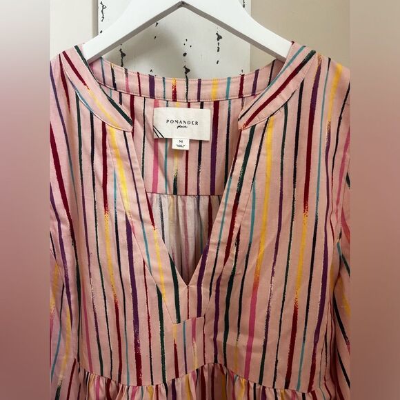 POMANDER PLACE Bermuda Pink Sorbet Kenzo Dress; Size Medium; NWOT! 😃 - Picture 10 of 14